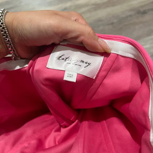 Katie May Rowan Strapless Ruffled Midi Dress X- Small - Picture 5 of 8